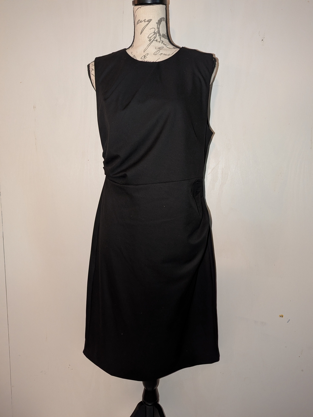 J.Crew Sheath Dress in Seasonless Stretch Black - Size 12